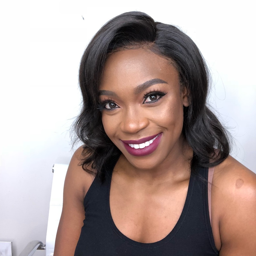 12” Full Lace Cambodian wig